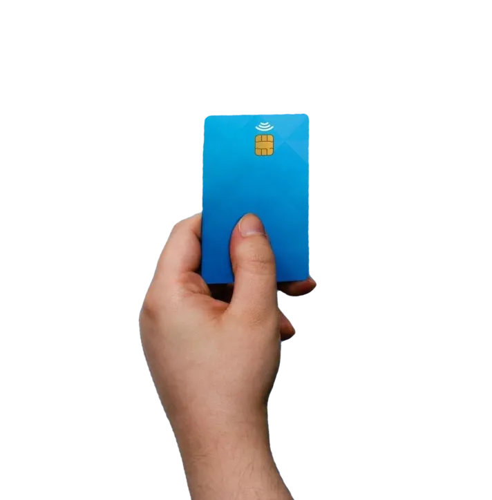 Card representing over 1 billion bank accounts