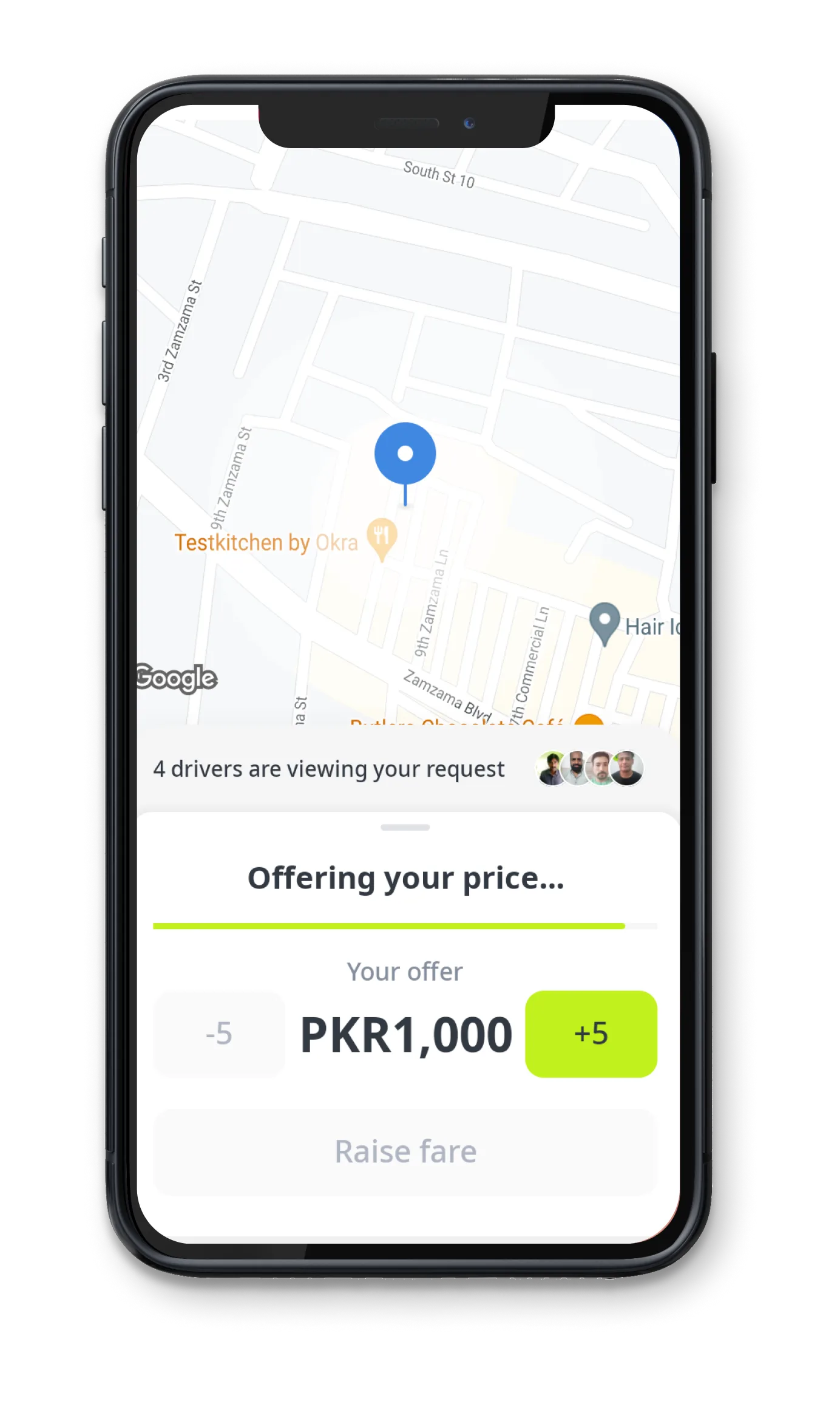 Ride-hailing payments hero