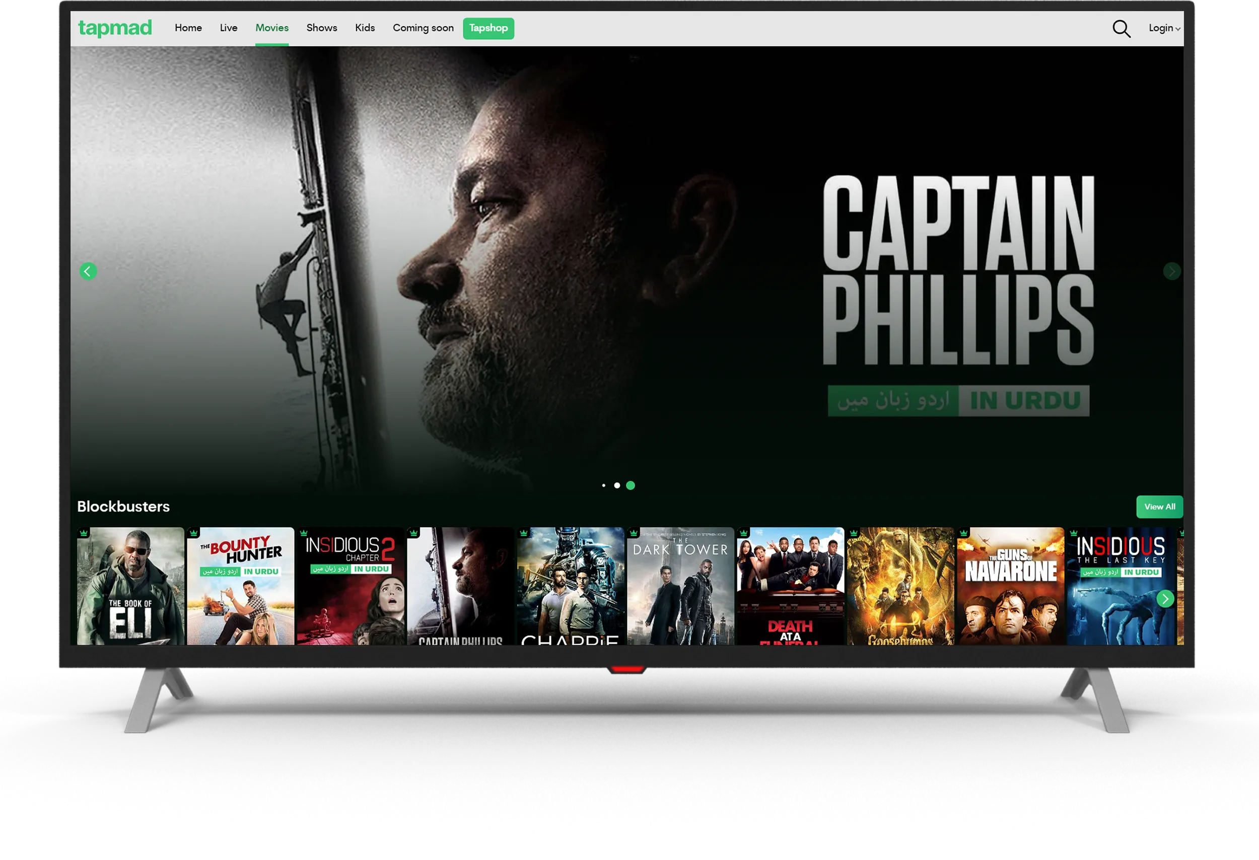 Smart TV streaming illustration